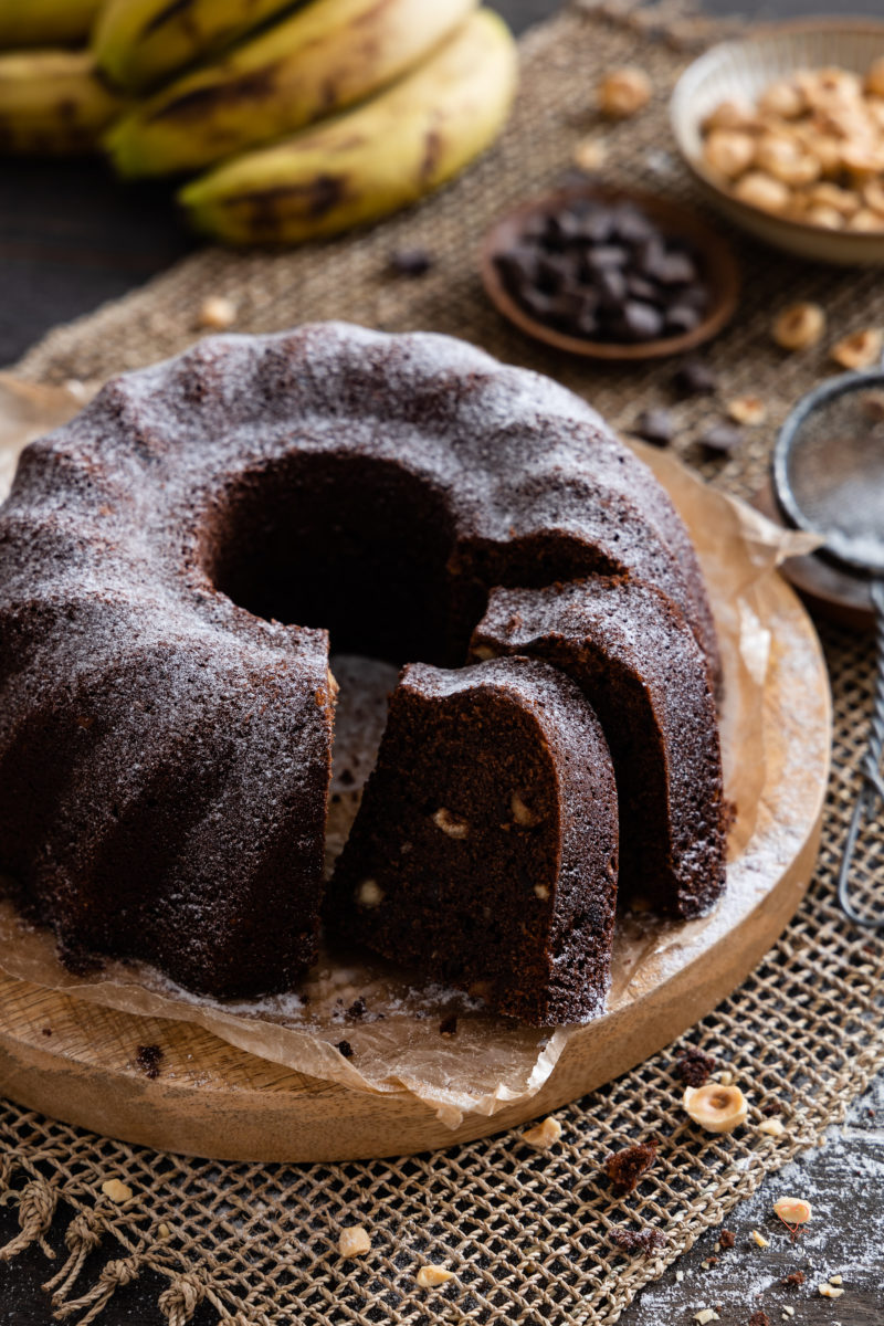 Schoko Bananenkuchen (Bananenverwertung)