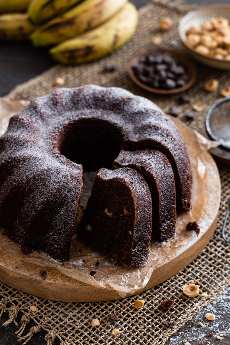 Schoko Bananenkuchen (Bananenverwertung)