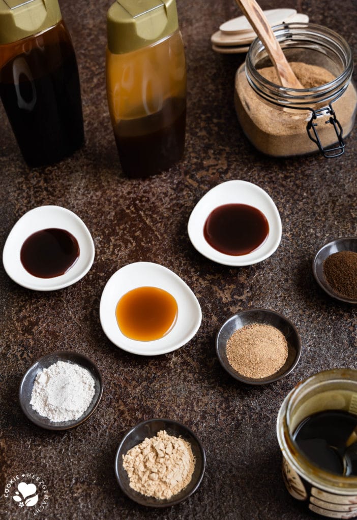 verschiedene Sorten Backmalz