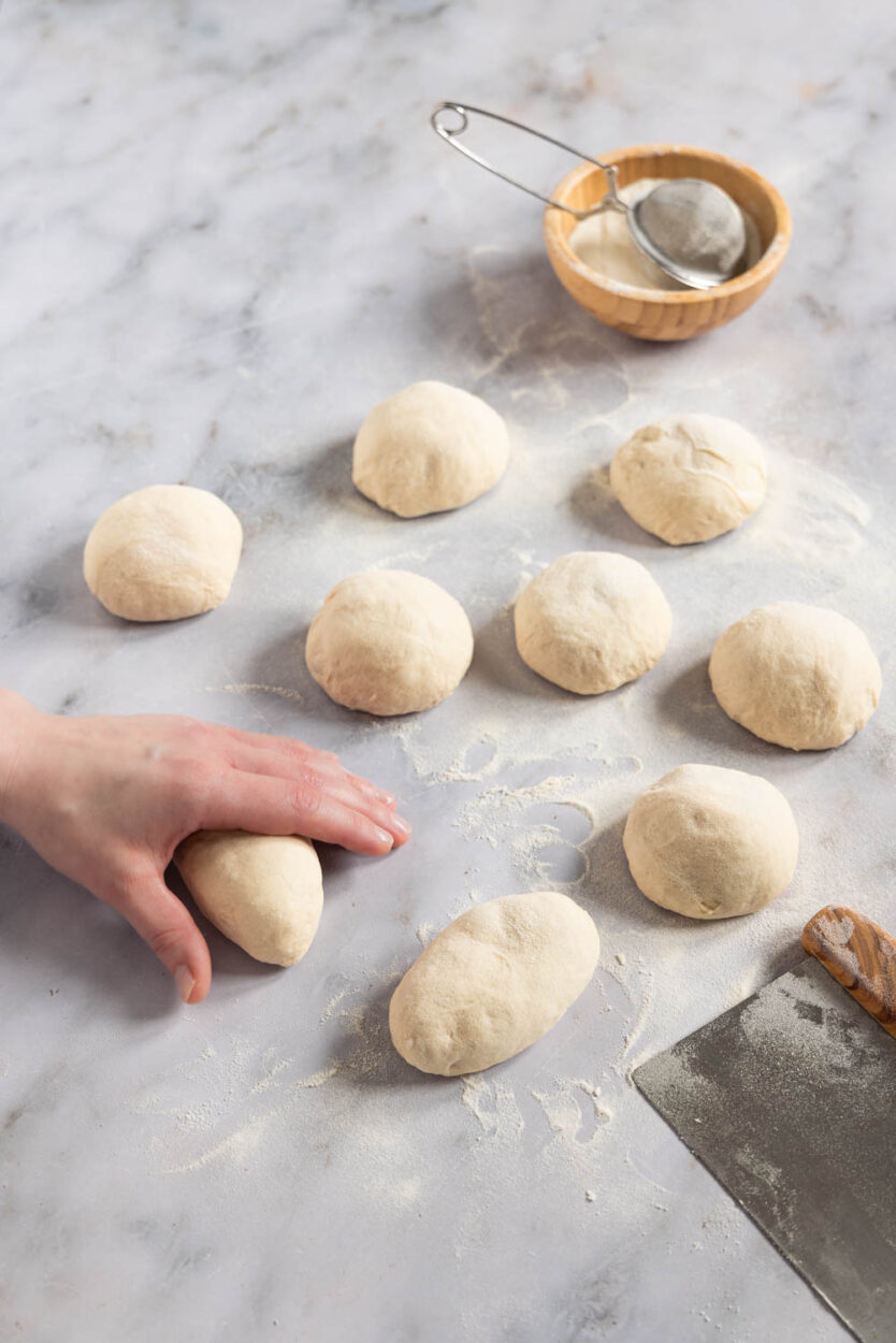 Teiglinge lang formen