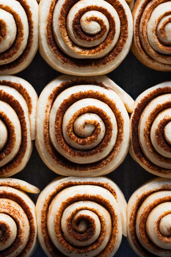 Zimtschnecken Ende Stückgare